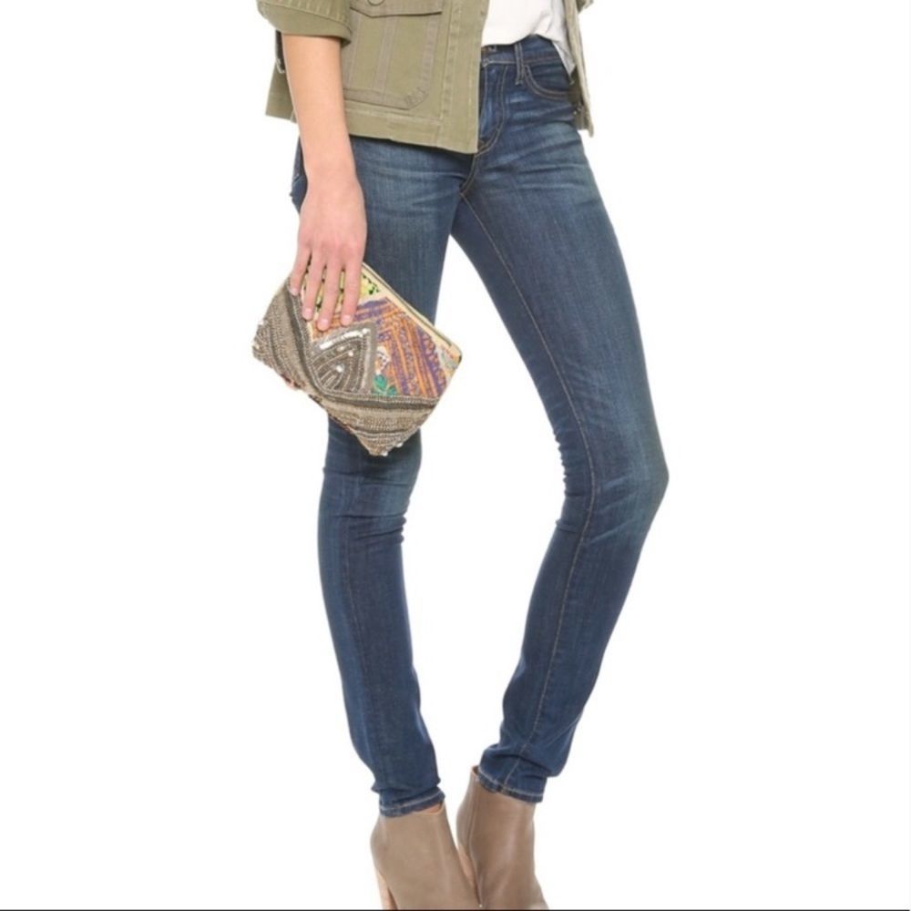 Imogene And Willie ‘Lucy’ Dark Wash Slim Stretch Mid Rise Jeans size 26